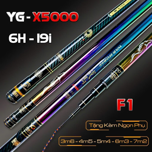 Cần câu tay YG X5000 6H - 19i