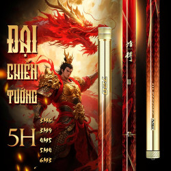 Cần câu đài Đại Chiến Tướng 5H 28i