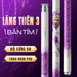 Cần câu tay Lăng Thiên 3 Bản Tím 5h - 28i