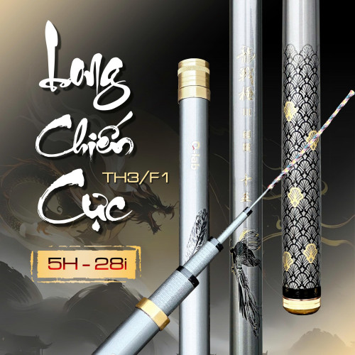 Cần câu tay Long Chiến Cực 5H - 28i