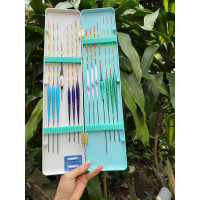 Bộ phao câu Rô 12 phao ngày + 2 phao Đêm BÍCH NGỌC Bộ phao câu Rô 12 phao ngày + 2 phao Đêm BÍCH NGỌC