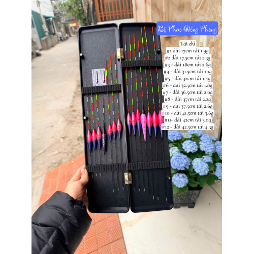 Bộ 12 Phao câu đài ngày + 2 Phao đêm - Hồng Phong